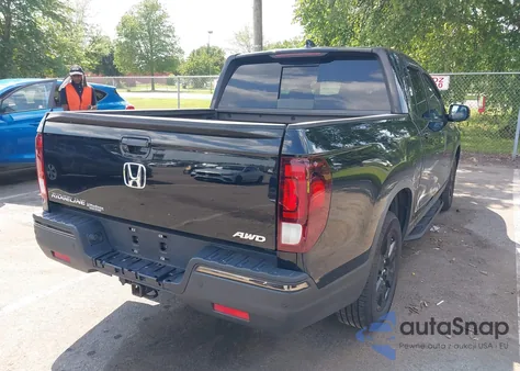 2018 Honda Ridgeline Black Edition из США, поврежденный, VIN 5FPYK3F84JB002694